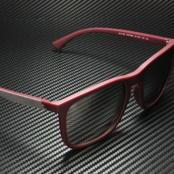 Emporio Armani Men's Bordeaux Grey Sunglasses! - Picture 3 of 4